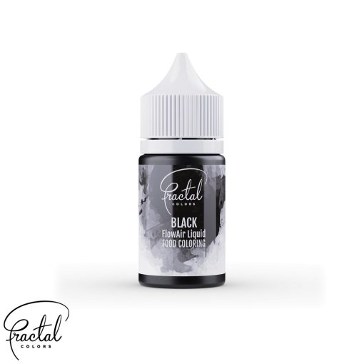 Black - FlowAir Liquid Food Coloring - 30 g